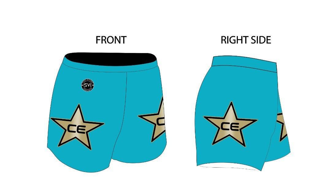 CE Stars Black Moisture Wicking Fabric Warmup