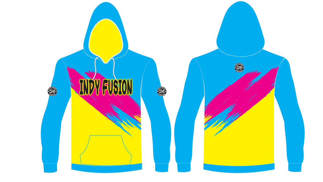 Indy Fusion Blue/Yellow Hoody
