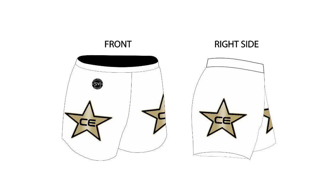 CE Stars Black Moisture Wicking Fabric Warmup
