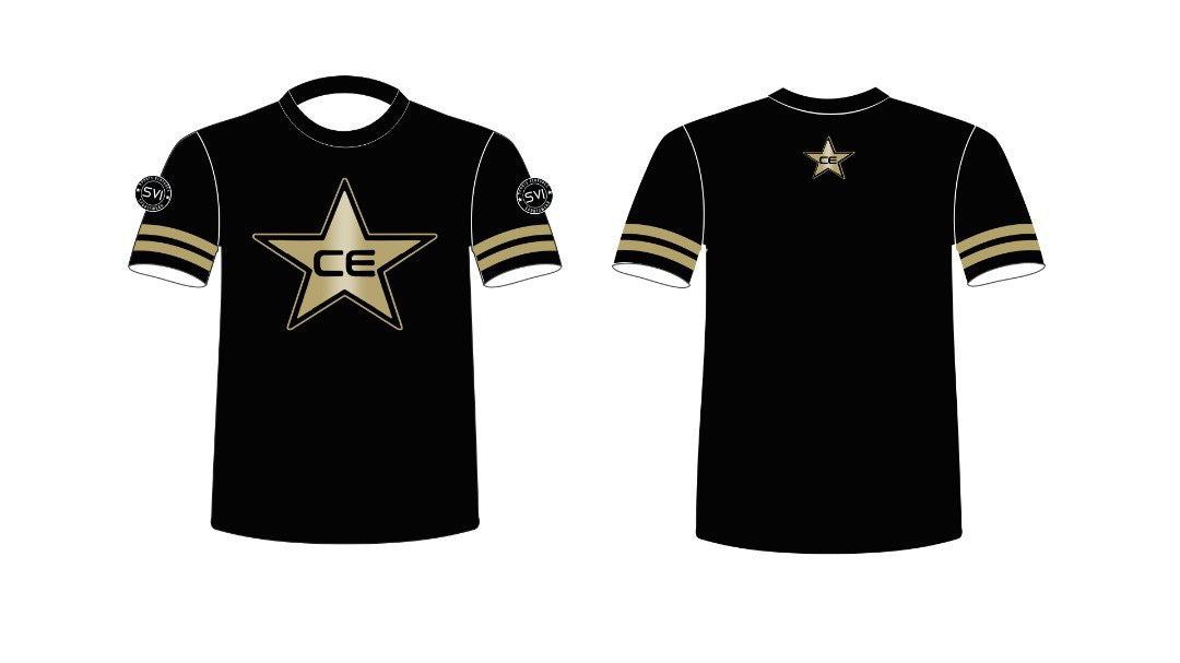 CE Stars Black Shirt