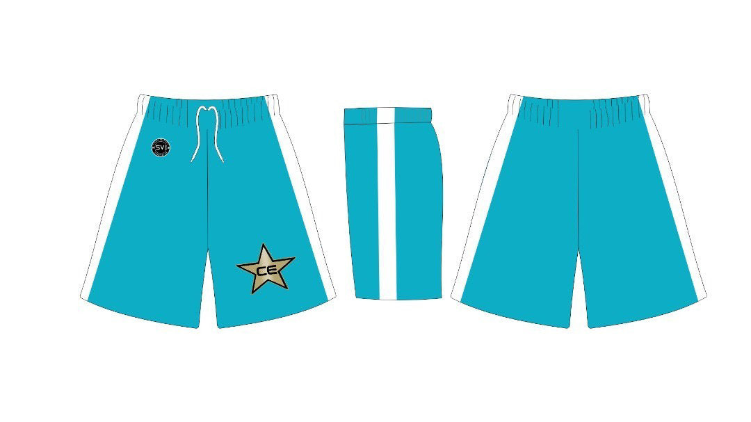 CE Stars Black Moisture Wicking Fabric Warmup