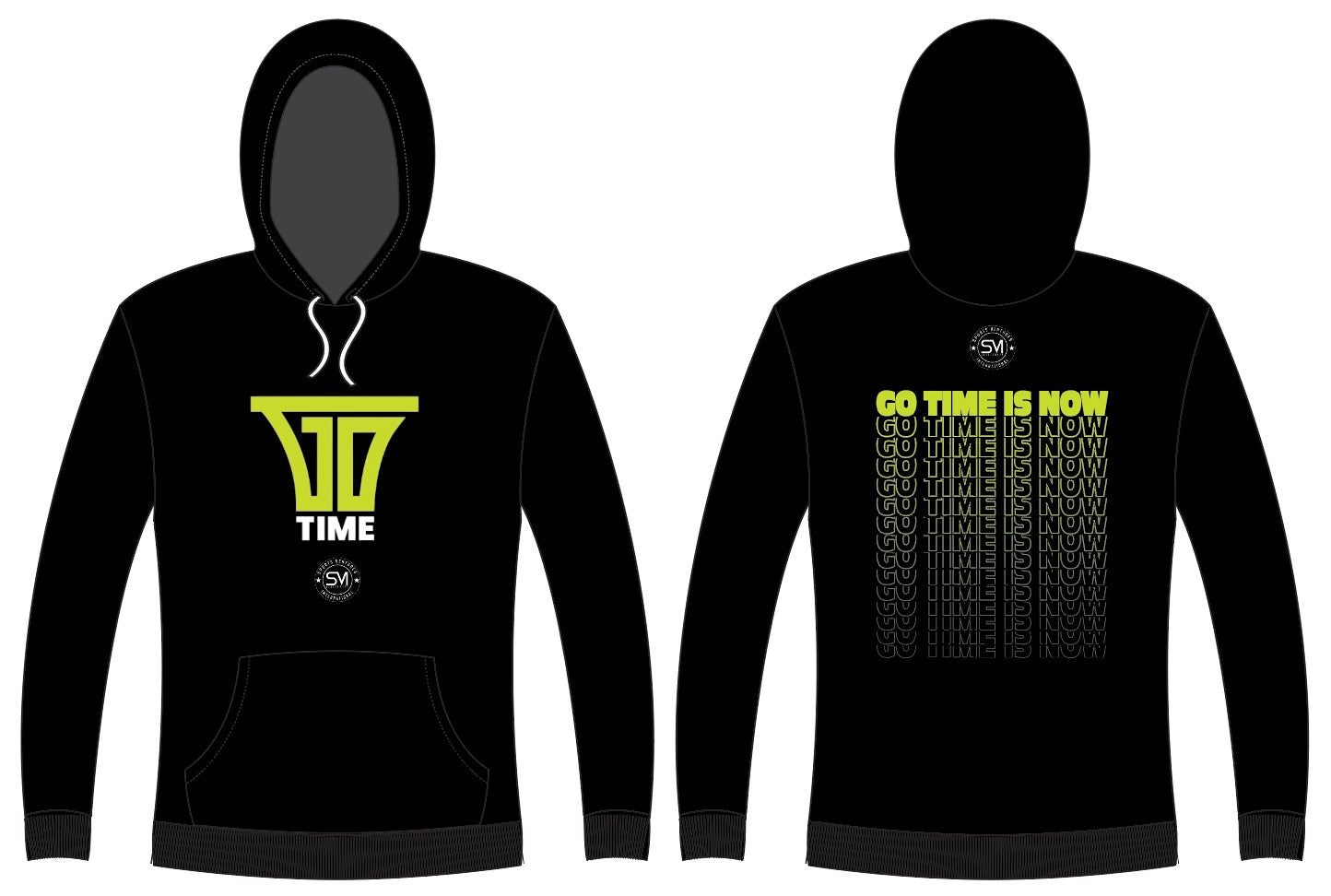 Go Time Black Hoodie