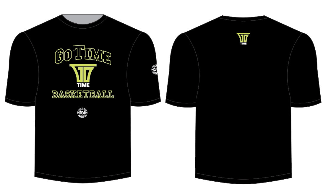 Go Time Basketball - Black T Shirt