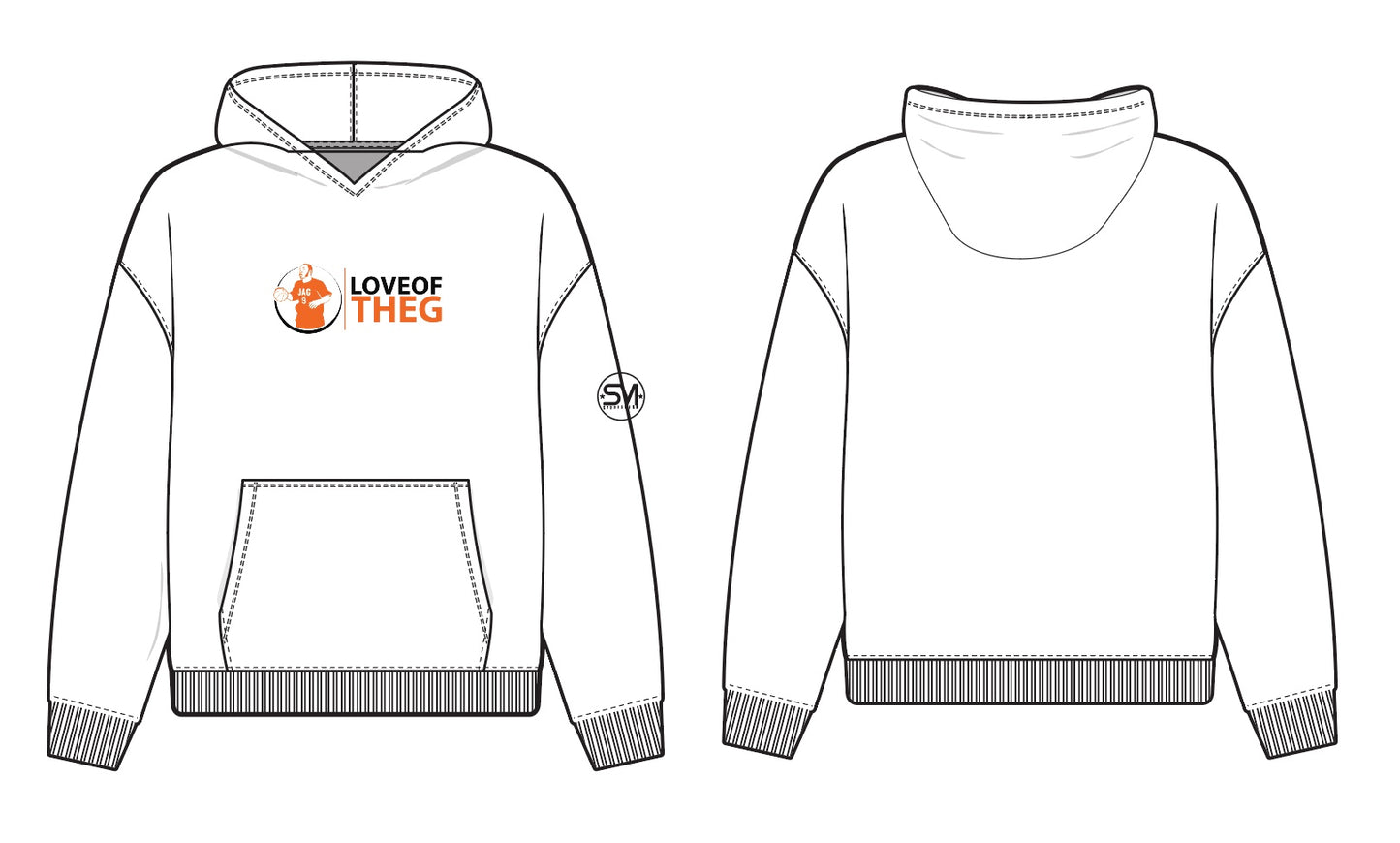 Love of the G Hoodie - White