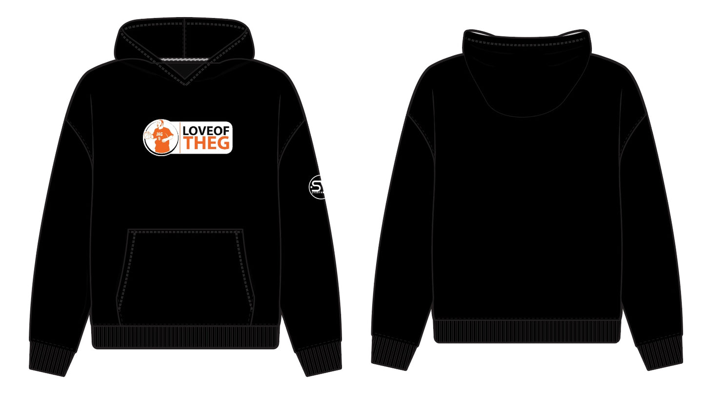 Love of the G Hoodie - Black