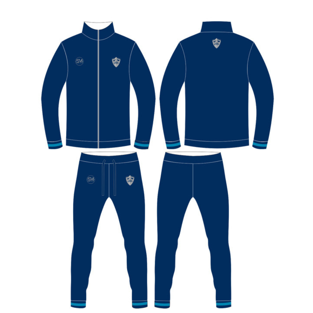 St. Mary’s School Full Zip Up Sweatsuit - Blue