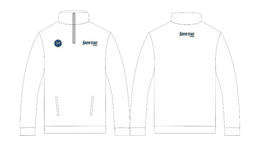 Showtime White Quarterzip
