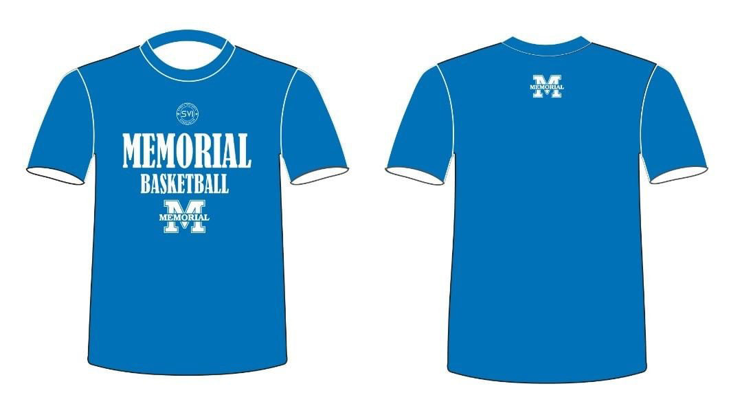 Memorial T Shirt - Blue