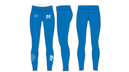 Memorial Basketball Leggings - Blue