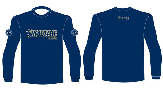 Showtime Blue Long Sleeve Shirt