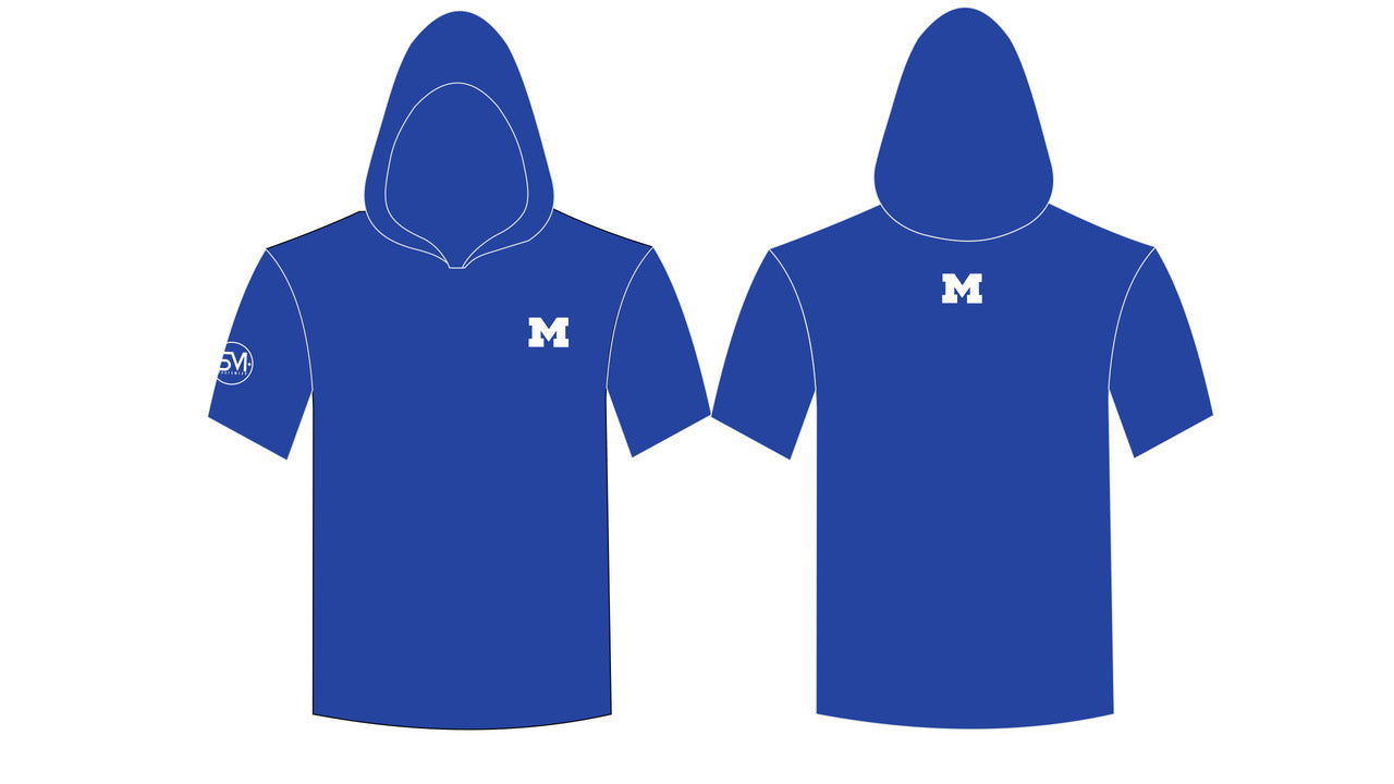 Memorial Blue Shooting Shirt Hoodie - Blue