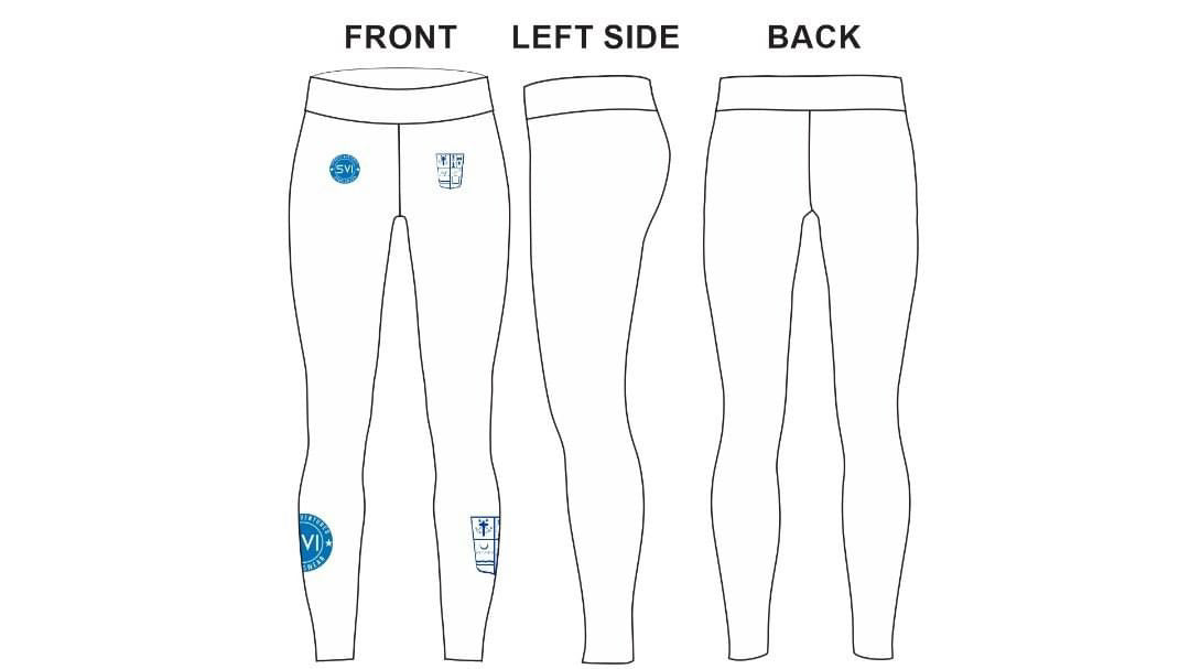Memorial White Leggings