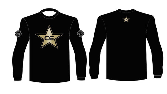 CE Stars Black Long Sleeve Shirt
