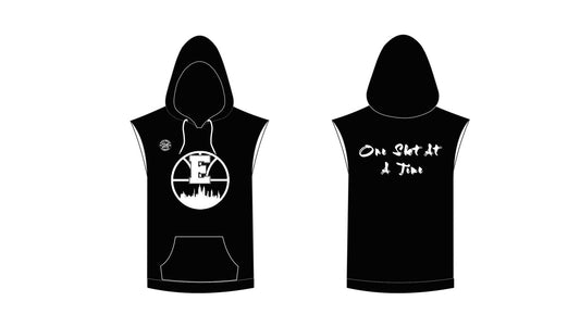 Empire Elite Sleeveless Hoodie - Black