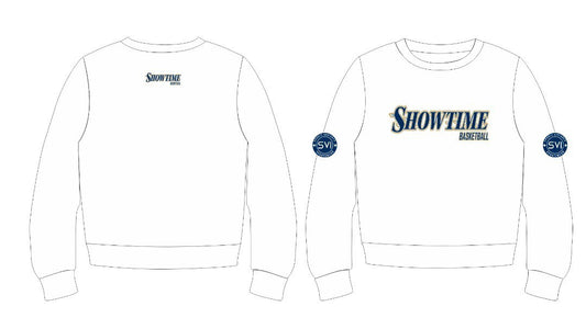 Showtime White Sweatshirt