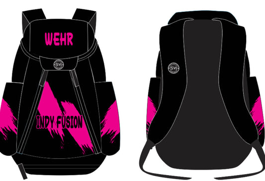 Indy Fusion Black Backpack
