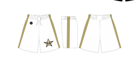 CE Stars White Shorts