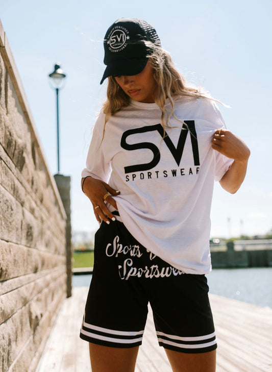 White SVI Logo Shirt