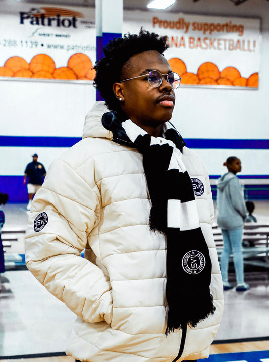SVI Light Gold Puffer Coat