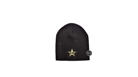 CE Stars Black Beanie Hat