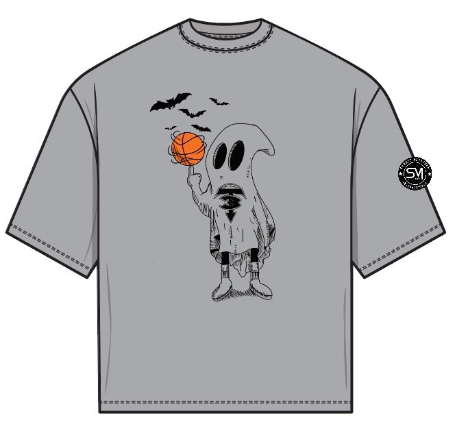 3T Hoop Ghost Tee - Gray