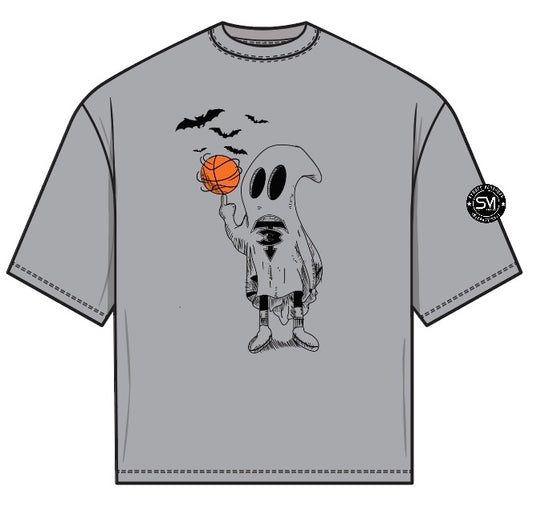 3T Hoop Ghost Tee - Gray