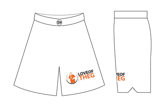 Love of the G Shorts - White