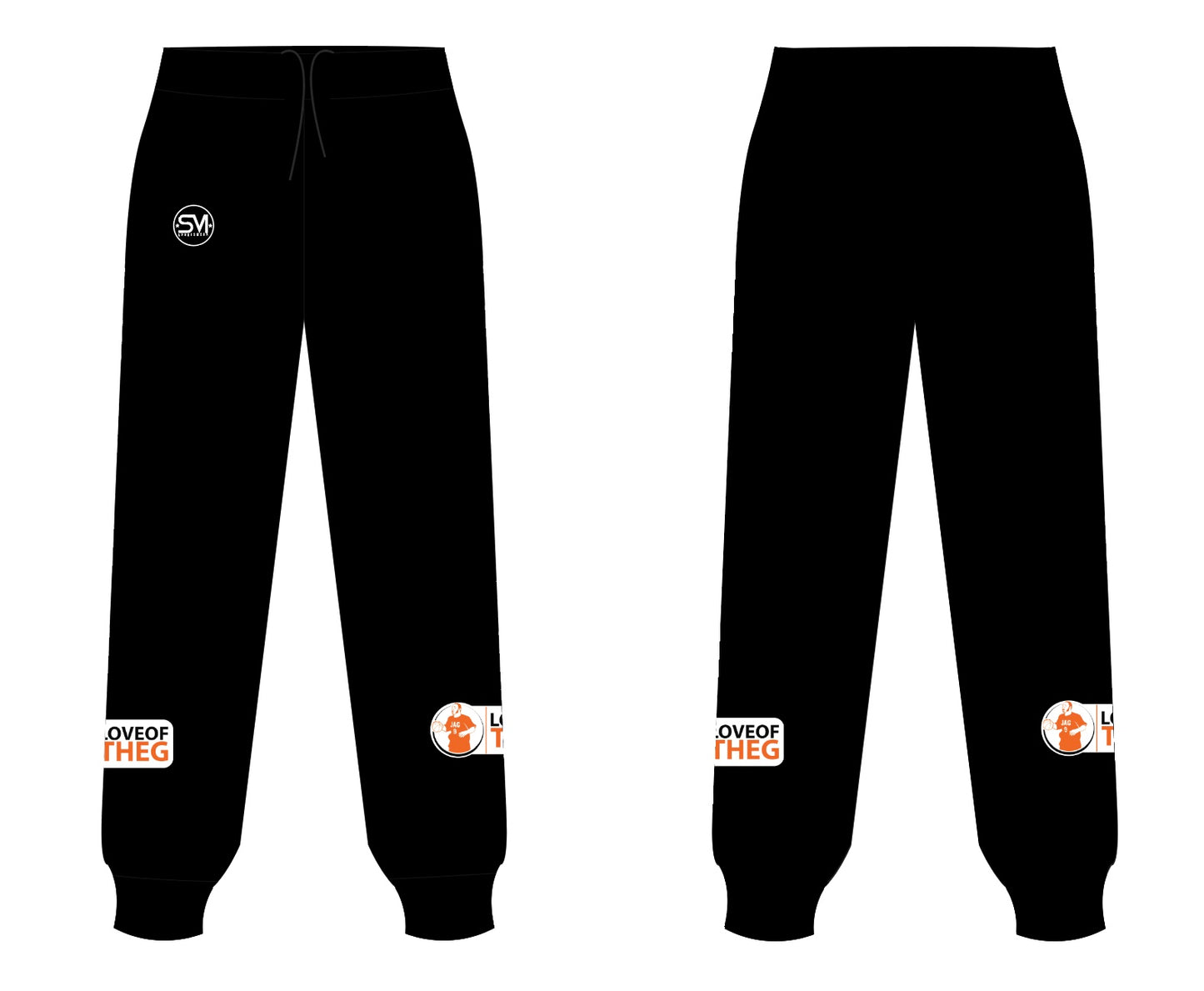 Love of the G Joggers - Black