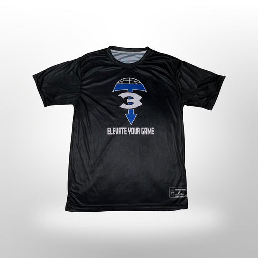 3T Logo T Shirt - Black
