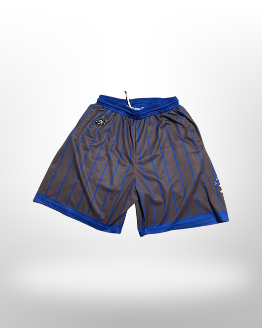 3T Pinstripe Shorts - Gray