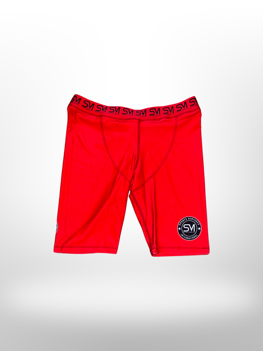 SVI Compression Shorts - Red