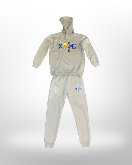 XPOSURE RUNS - Grey Sweatsuit