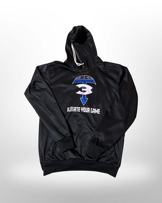 3T Logo Hoodie - Black