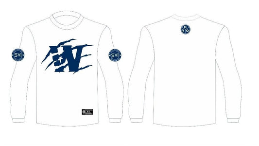 SSFC White Long Sleeve Shirt